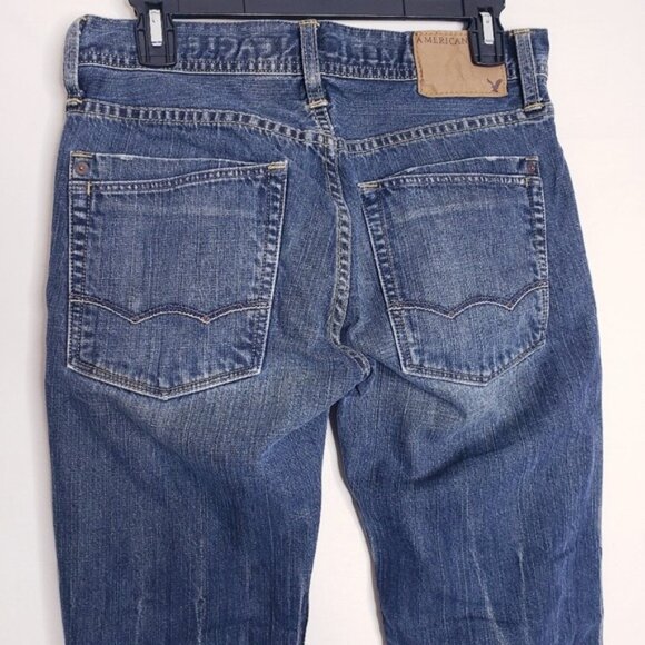 American Eagle Original Straight Leg Cotton Jeans Men's Size 28x28 - Picture 5 of 11